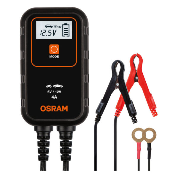 Osram  BATTERYcharge 904 Carica batterie 6/12V 4A