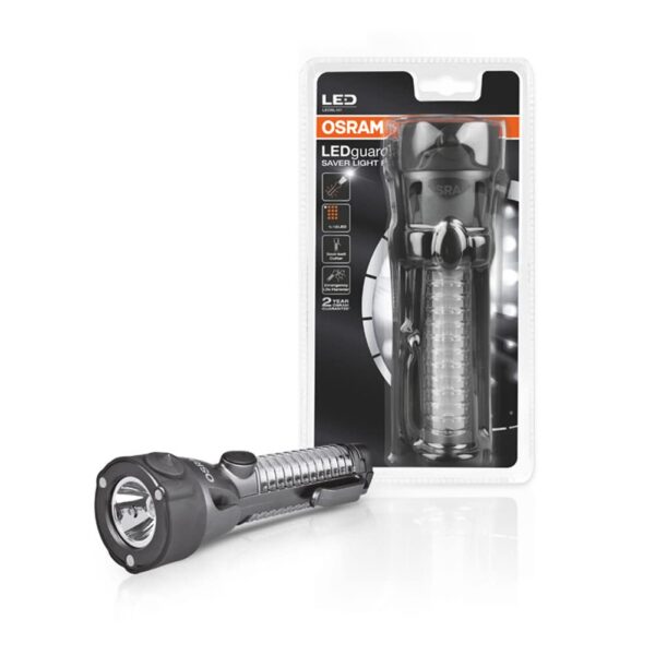 Torcia magnetica con luce di emergenza Osram  LED guardian LEDSL101