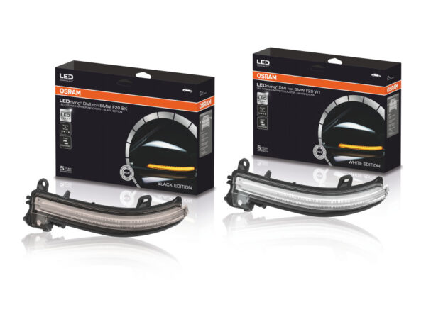 Indicatore di direzione, Kit Frecce dinamiche Osram  LEDriving® Dynamic Mirror  R06, R10 W 12V per BMW Black Edition