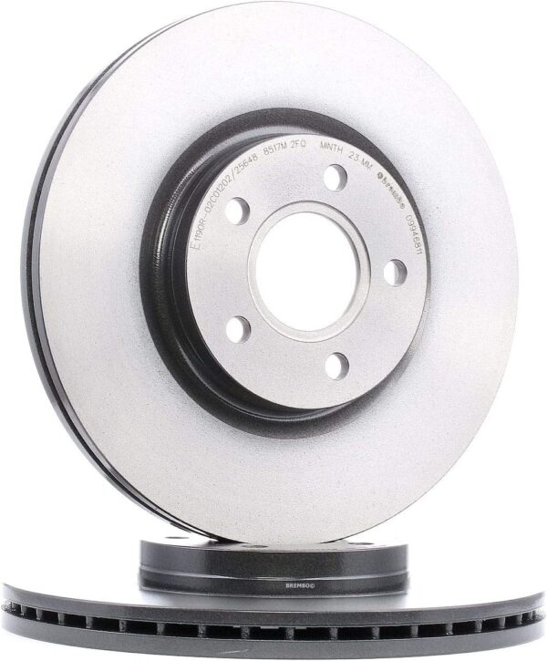 Coppia di dischi Brembo con spessore 23 mm – PCD 4×107.95